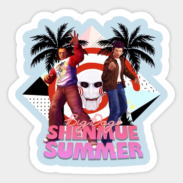 Shenmue Summer Sticker by PolygonLion